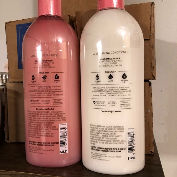 COPY - NWT Bath & Body Works Costa Rica Pink Pineapple Sunrise Shampoo & Condit… - Picture 2 of 4